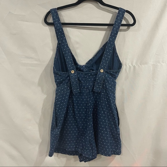 Free People Romper/Jumpsuit Denim Sz. XS - Picture 4 of 4